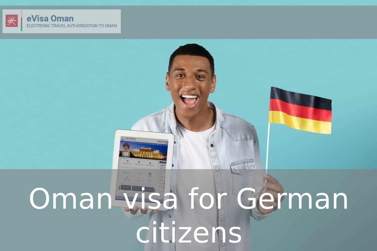 Oman visa for German citizens